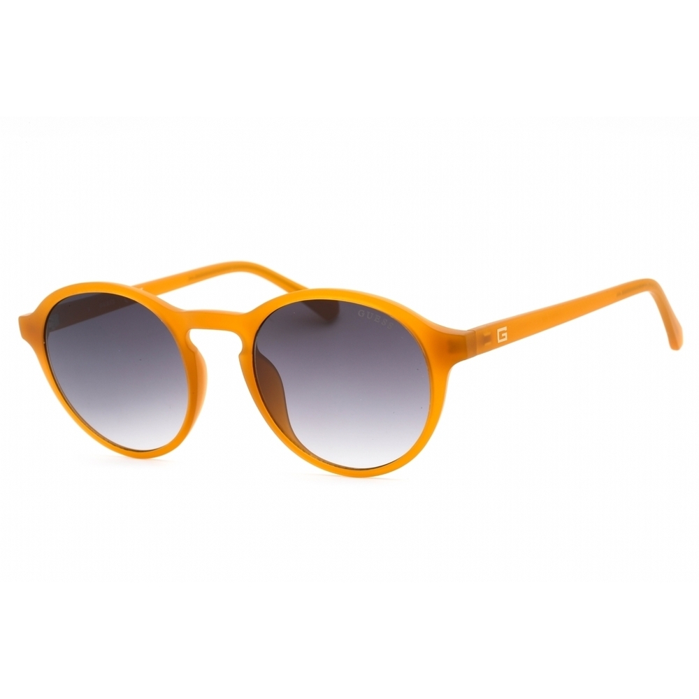 NWT Guess GU00062-43B Matte Orange Round Sunglasses